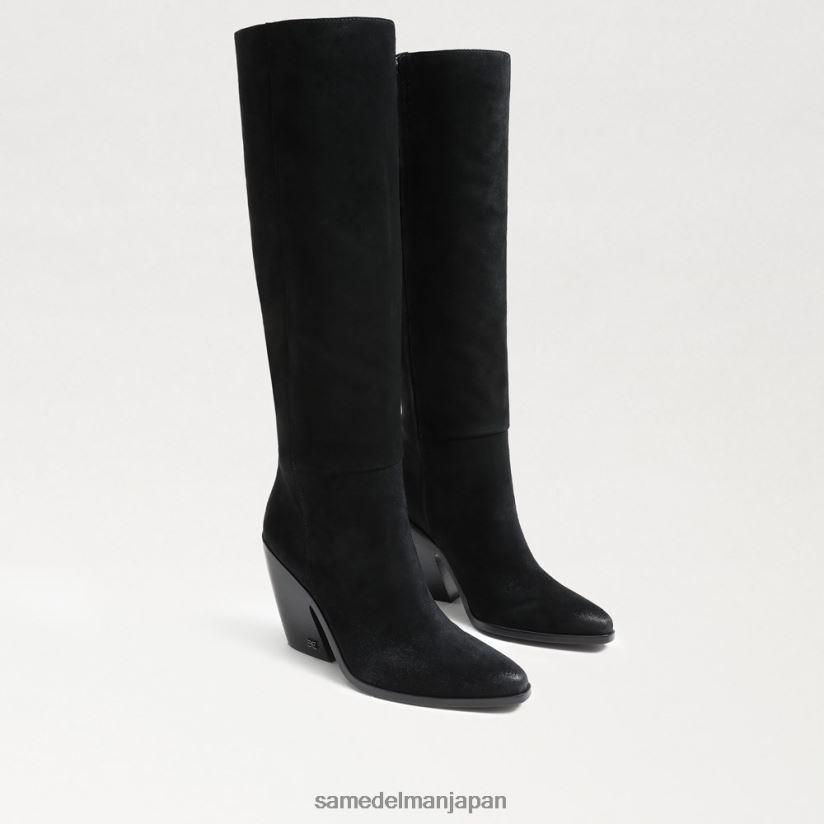 jp_sam_edelman_e5a5b3e680a7_e382a2e3838ae38399e383ab_e3838be383bce3838fe382a4e38396e383bce38384_e9bb92e38184e382b9e382a8e383bc.jpg jp Sam Edelman 女性 アナベル ニーハイブーツ 黒いスエード 4NFV0P859 履物 - Image 1