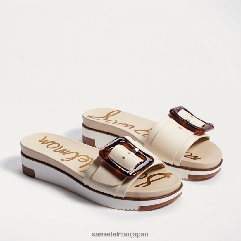 jp_sam_edelman_e5a5b3e680a7_e382a2e383aae382a2e383b3_e382b9e383a9e382a4e38389e382b5e383b3e38380e383ab_e383a2e38380e383b3e381aa.jpg jp Sam Edelman 女性 アリアン スライドサンダル モダンなアイボリー 4NFV0P182 履物 - Image 1