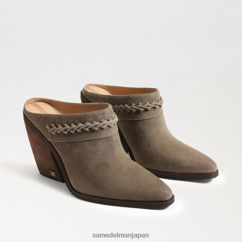 jp_sam_edelman_e5a5b3e680a7_e382a2e383aae382bde383b3e383bbe382a6e382a7e382b9e382bfe383b3e383bbe383a9e38390_e38387e382b6e383bc.jpg jp Sam Edelman 女性 アリソン・ウェスタン・ラバ デザートオリーブ 4NFV0P881 履物 - Image 1