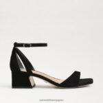 jp Sam Edelman 女性 ウィルソンキトゥンヒール 黒 4NFV0P471 履物 - Image 2