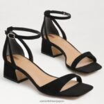 jp Sam Edelman 女性 ウィルソンキトゥンヒール 黒 4NFV0P471 履物 - Image 7