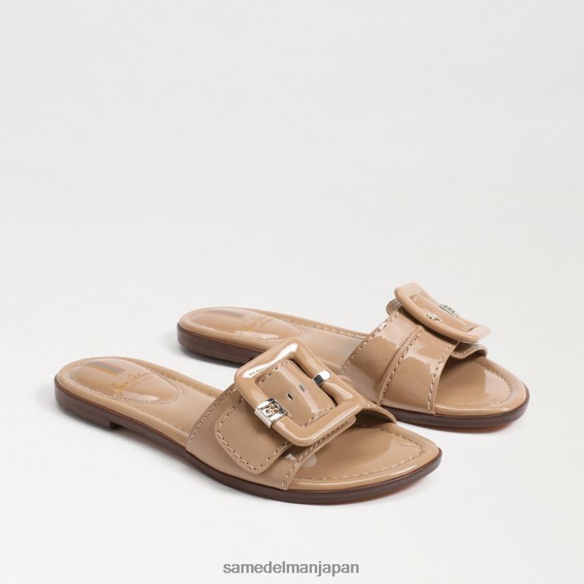 jp_sam_edelman_e5a5b3e680a7_e382ace382a4e382b8_e382b9e383a9e382a4e38389e382b5e383b3e38380e383ab_e382a2e383bce383a2e383b3e38389.jpg jp Sam Edelman 女性 ガイジ スライドサンダル アーモンド 4NFV0P29 履物 - Image 1