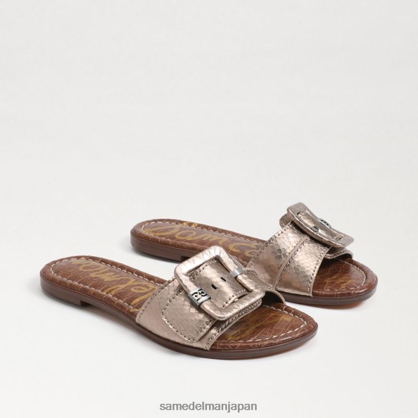 jp_sam_edelman_e5a5b3e680a7_e382ace382a4e382b8_e382b9e383a9e382a4e38389e382b5e383b3e38380e383ab_e38394e383a5e383bce382bfe383bc.jpg jp Sam Edelman 女性 ガイジ スライドサンダル ピューター 4NFV0P27 履物 - Image 1