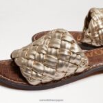 jp Sam Edelman 女性 グリフィン織りスライドサンダル ジュートレザー 4NFV0P636 履物 - Image 7