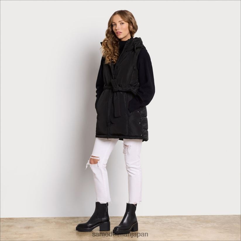 jp_sam_edelman_e5a5b3e680a7_e382b7e383a7e383bce38388e382bde38395e38388e38380e382a6e383b3e38380e382a6e383b3e38399e382b9e38388_.jpg jp Sam Edelman 女性 ショートソフトダウンダウンベスト 黒 4NFV0P1147 衣服 - Image 1