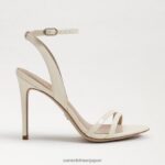 jp Sam Edelman 女性 ジェミーアンクルストラップヒール 磁器 4NFV0P673 履物 - Image 2