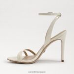 jp Sam Edelman 女性 ジェミーアンクルストラップヒール 磁器 4NFV0P673 履物 - Image 4