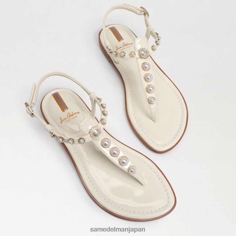 jp Sam Edelman 女性 ジジ パール トング サンダル 磁器 4NFV0P555 履物 - Image 7