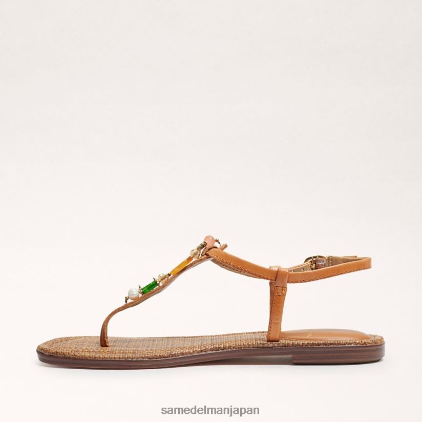 jp Sam Edelman 女性 ジジ レトロ トング サンダル 自然 4NFV0P495 履物 - Image 4