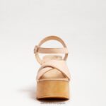 jp Sam Edelman 女性 スザンナ プラットフォーム ブロックヒール 象牙 4NFV0P568 履物 - Image 3