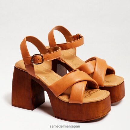 jp Sam Edelman 女性 スザンナ プラットフォーム ブロックヒール サドル 4NFV0P569 履物