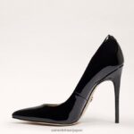 jp Sam Edelman 女性 ダンナ ポインテッドトゥ ヒール ブラックパテント 4NFV0P411 履物 - Image 4