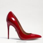 jp Sam Edelman 女性 ダンナ ポインテッドトゥ ヒール ルビーレッド 4NFV0P410 履物 - Image 2
