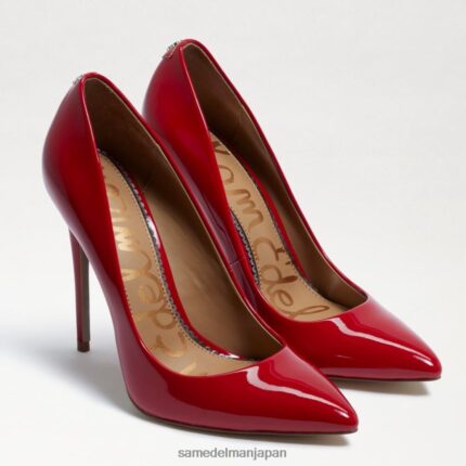 jp Sam Edelman 女性 ダンナ ポインテッドトゥ ヒール ルビーレッド 4NFV0P410 履物