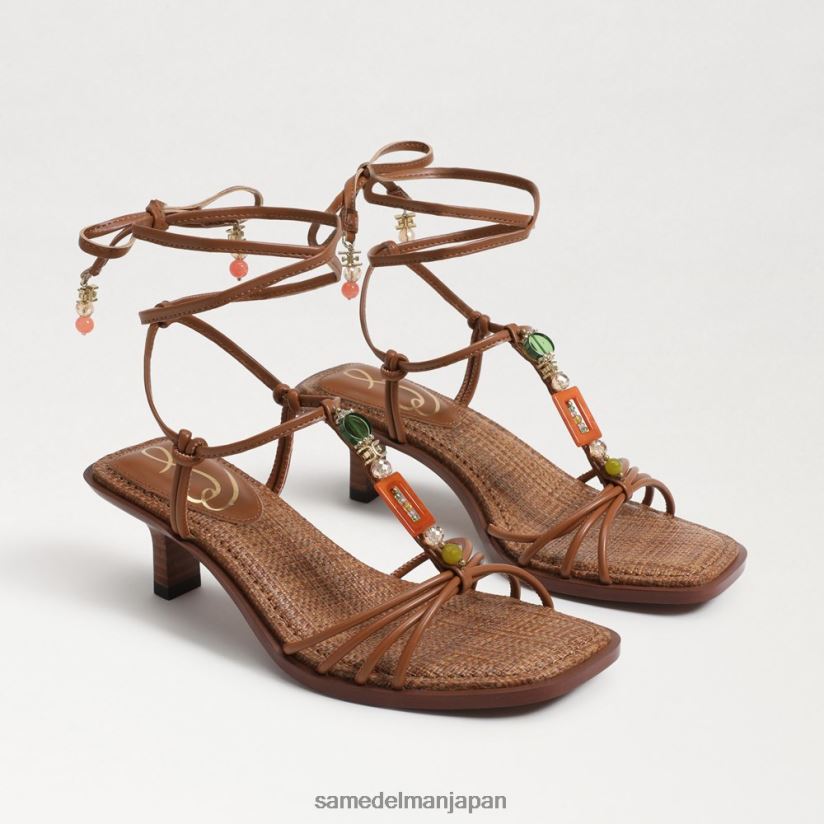 jp_sam_edelman_e5a5b3e680a7_e38387e382a4e382b7e383bc_e382b9e38388e383a9e38383e38397_e382ade38388e382a5e383b3_e38392e383bce383a.jpg jp Sam Edelman 女性 デイシー ストラップ キトゥン ヒール サンダル サドル 4NFV0P620 履物 - Image 1