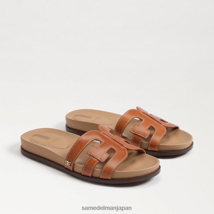 jp_sam_edelman_e5a5b3e680a7_e3838de38383e38386e382a3e382b9e383a9e382a4e38389e382b5e383b3e38380e383ab_e382b5e38389e383ab_4nfv0p273.jpg jp Sam Edelman 女性 ネッティスライドサンダル サドル 4NFV0P273 履物 - Image 1