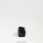 jp Sam Edelman 女性 フェリシア リュクス バレエ フラット ブラックパテント 4NFV0P294 履物 - Image 5