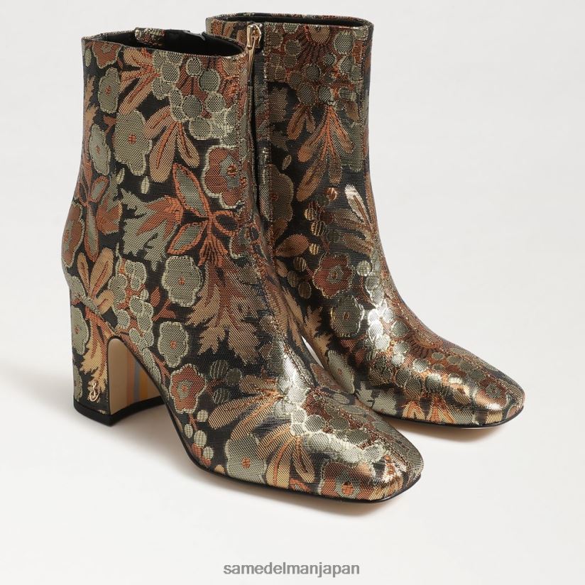 jp_sam_edelman_e5a5b3e680a7_e38395e382a9e383bce383b3e382a2e383b3e382afe383abe38396e383bce38386e382a3_e38396e383ade383b3e382ba.jpg jp Sam Edelman 女性 フォーンアンクルブーティ ブロンズマルチ 4NFV0P785 履物 - Image 1