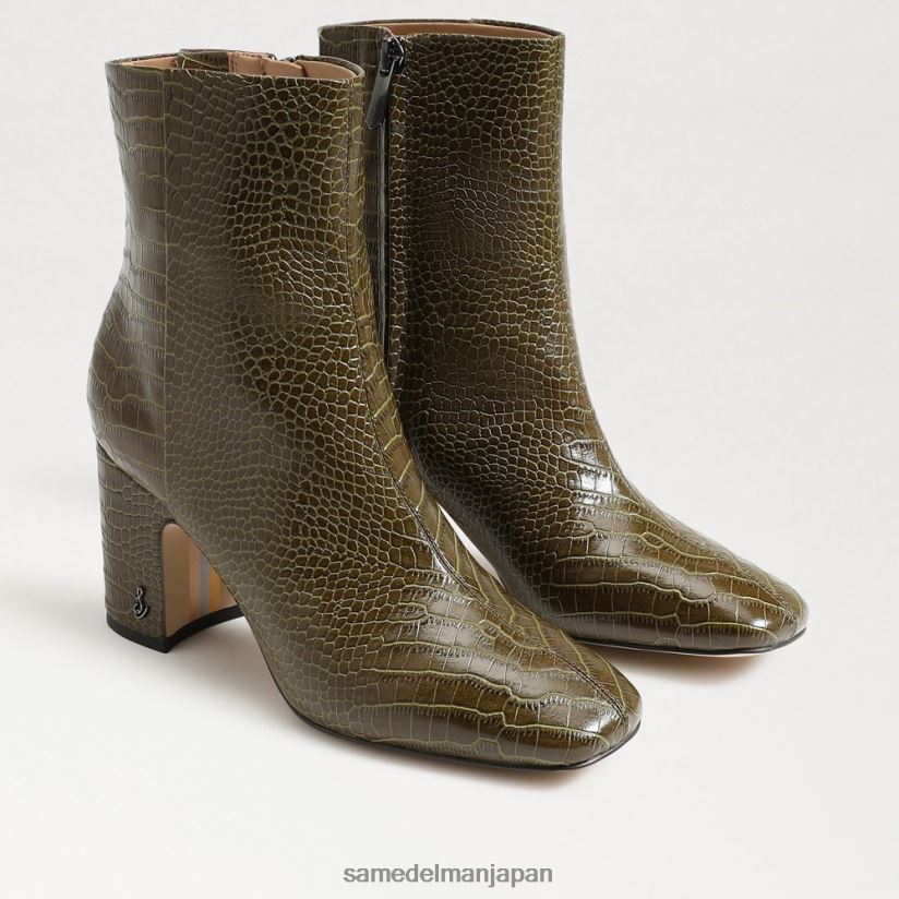 jp_sam_edelman_e5a5b3e680a7_e38395e382a9e383bce383b3e382a2e383b3e382afe383abe38396e383bce38386e382a3_e383a2e3839fe381aee7b791_.jpg jp Sam Edelman 女性 フォーンアンクルブーティ モミの緑 4NFV0P781 履物 - Image 1