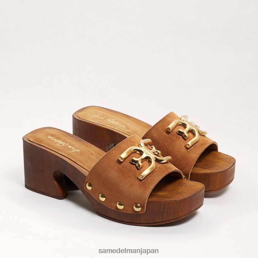 jp_sam_edelman_e5a5b3e680a7_e38395e383a9e383b3e382b7e383bce3838a_e3839fe383a5e383bce383abe382b5e383b3e38380e383ab_e382b5e38389.jpg jp Sam Edelman 女性 フランシーナ ミュールサンダル サドル 4NFV0P518 履物 - Image 1