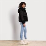 jp Sam Edelman 女性 フード付きショートフグ 黒 4NFV0P1161 衣服 - Image 2
