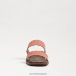 jp Sam Edelman 女性 ヘイディー スライド サンダル スタッコピンク 4NFV0P570 履物 - Image 3