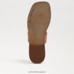 jp Sam Edelman 女性 ヘイディー スライド サンダル スタッコピンク 4NFV0P570 履物 - Image 6