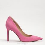 jp Sam Edelman 女性 ヘーゼル色のポインテッドトゥヒール 紙吹雪ピンクスエード 4NFV0P167 履物 - Image 2