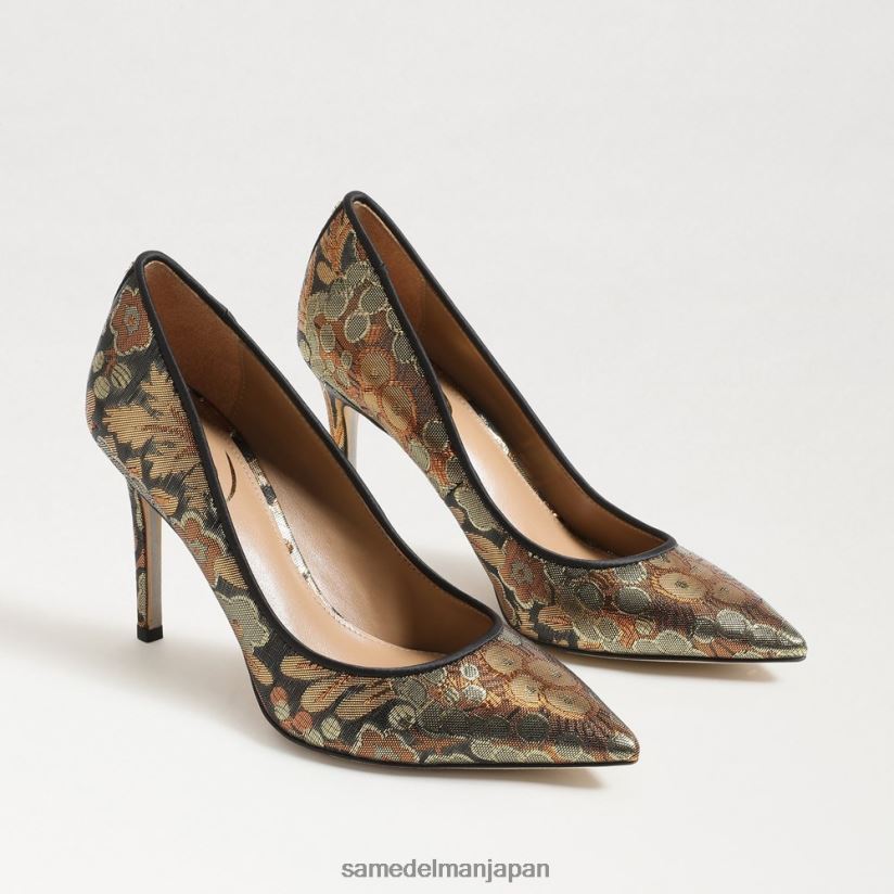jp_sam_edelman_e5a5b3e680a7_e38398e383bce382bce383abe889b2e381aee3839de382a4e383b3e38386e38383e38389e38388e382a5e38392e383bce.jpg jp Sam Edelman 女性 ヘーゼル色のポインテッドトゥヒール ブロンズ 4NFV0P138 履物 - Image 1