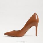 jp Sam Edelman 女性 ヘーゼル色のポインテッドトゥヒール サドル 4NFV0P153 履物 - Image 4