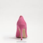 jp Sam Edelman 女性 ヘーゼル色のポインテッドトゥヒール 紙吹雪ピンクスエード 4NFV0P167 履物 - Image 4