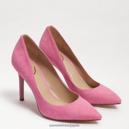 jp Sam Edelman 女性 ヘーゼル色のポインテッドトゥヒール 紙吹雪ピンクスエード 4NFV0P167 履物