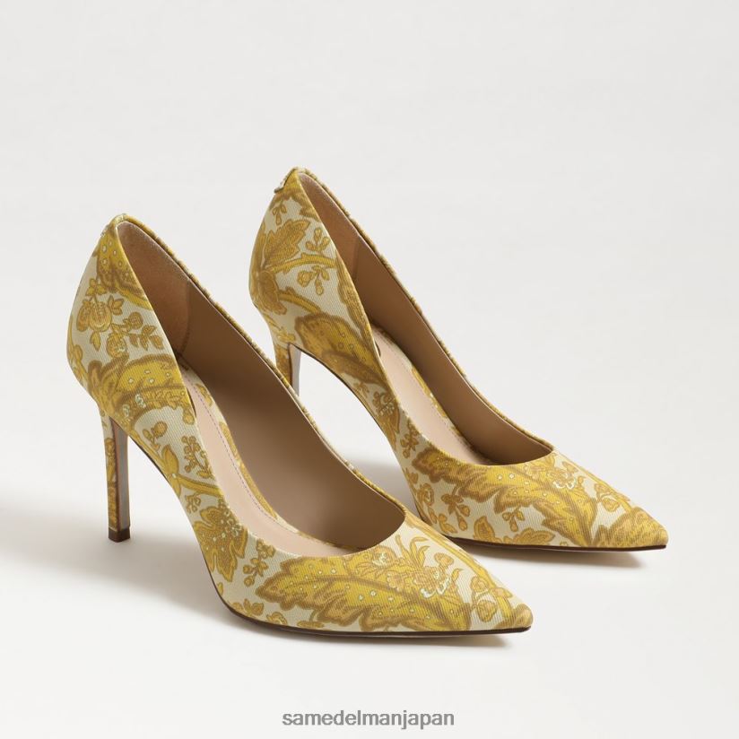 jp_sam_edelman_e5a5b3e680a7_e38398e383bce382bce383abe889b2e381aee3839de382a4e383b3e38386e38383e38389e38388e382a5e38392e383bce.jpg jp Sam Edelman 女性 ヘーゼル色のポインテッドトゥヒール ターメリック 4NFV0P134 履物 - Image 1