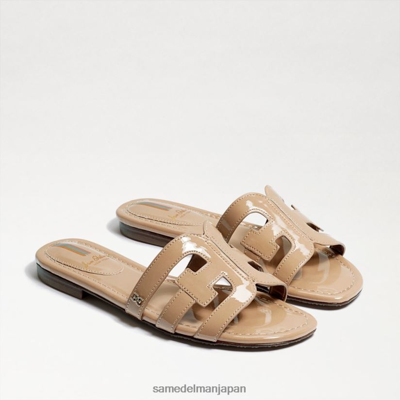 jp_sam_edelman_e5a5b3e680a7_e38399e382a4e382b9e383a9e382a4e38389e382b5e383b3e38380e383ab_e382a2e383bce383a2e383b3e38389e381ae.jpg jp Sam Edelman 女性 ベイスライドサンダル アーモンドの特許 4NFV0P378 履物 - Image 1