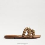 jp Sam Edelman 女性 ベイソレイユ スライドサンダル クオイオ 4NFV0P508 履物 - Image 2