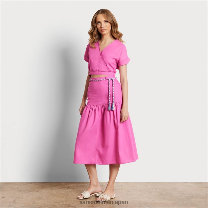 jp_sam_edelman_e5a5b3e680a7_e3839ee382a4e383a9e381aee382b9e382abe383bce38388_e38395e382a3e382b8e383bce381aee88ab1_4nfv0p1090_e8a1.jpg jp Sam Edelman 女性 マイラのスカート フィジーの花 4NFV0P1090 衣服 - Image 1