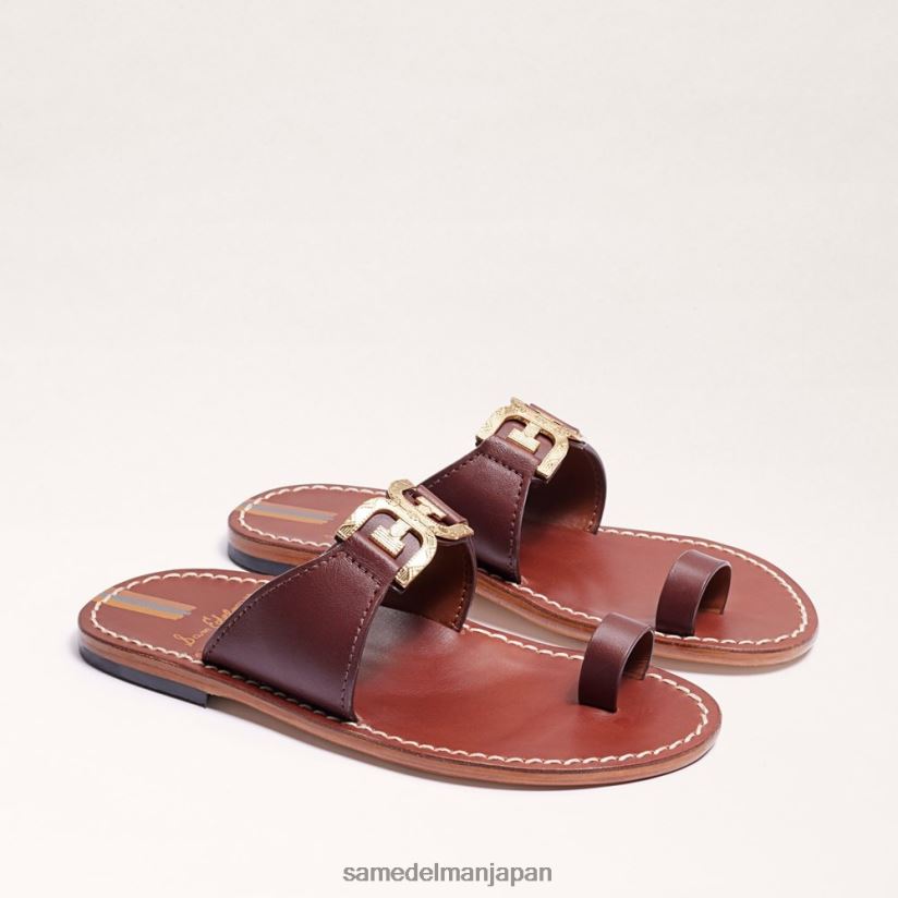 jp_sam_edelman_e5a5b3e680a7_e3839ee382ade382b7e383a0_e38388e382a5e383aae383b3e382b0_e382b5e383b3e38380e383ab_e383a1e383bce3839.jpg jp Sam Edelman 女性 マキシム トゥリング サンダル メープルバーボン 4NFV0P256 履物 - Image 1