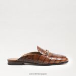 jp Sam Edelman 女性 リニービットラバ ダークブラウン 4NFV0P72 履物 - Image 2