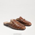 jp Sam Edelman 女性 リニービットラバ ダークブラウン 4NFV0P72 履物