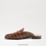 jp Sam Edelman 女性 リニービットラバ ダークブラウン 4NFV0P72 履物 - Image 4