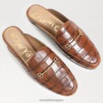 jp Sam Edelman 女性 リニービットラバ ダークブラウン 4NFV0P72 履物 - Image 7