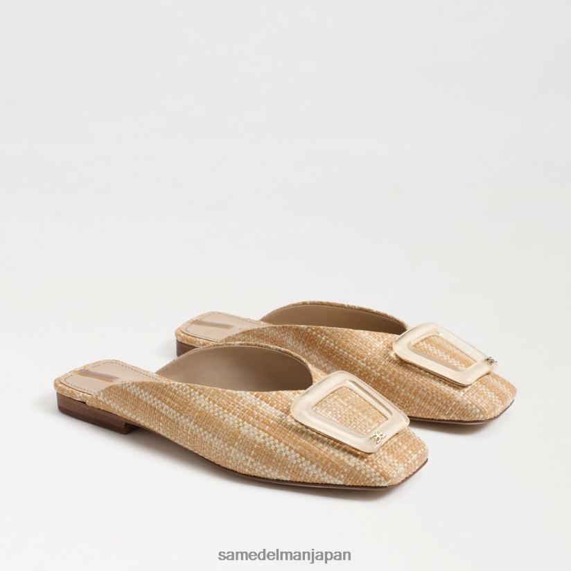 jp_sam_edelman_e5a5b3e680a7_e383aae383b3e38390e38383e382afe383abe3839fe383a5e383bce383ab_e887aae784b6_4nfv0p654_e5b1a5e789a9.jpg jp Sam Edelman 女性 リンバックルミュール 自然 4NFV0P654 履物 - Image 1