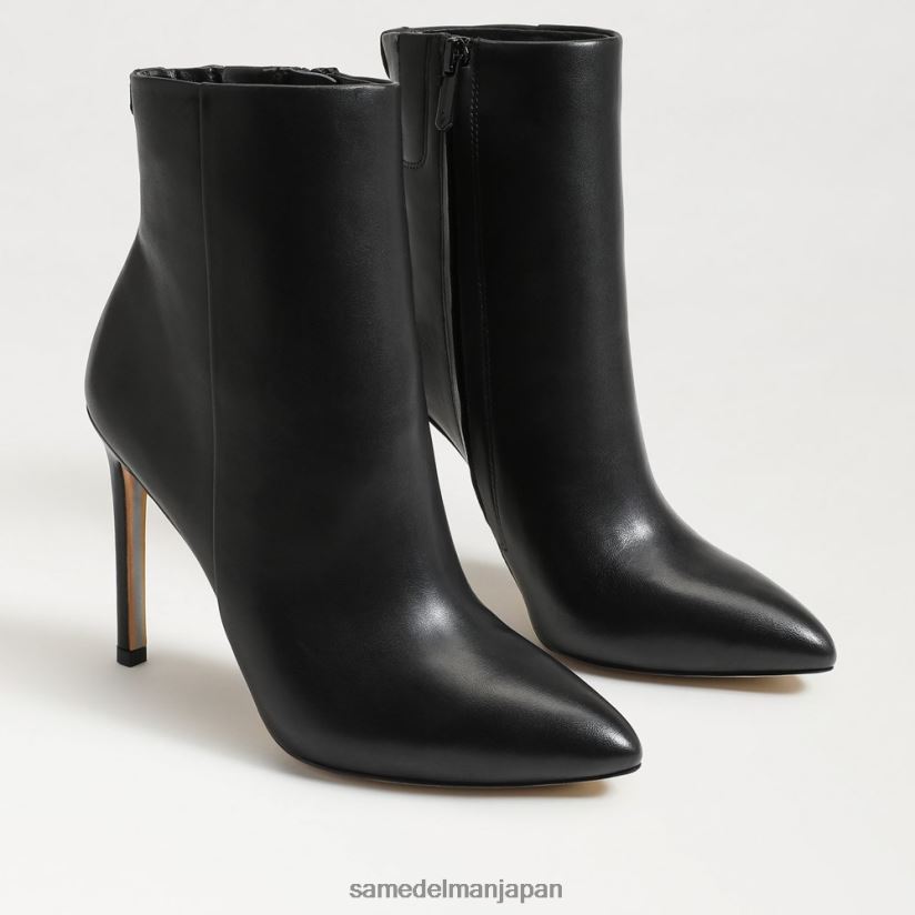jp_sam_edelman_e5a5b3e680a7_e383ace383b3e383aae383bc_e38396e383bce38386e382a3_e38392e383bce383ab_e9bb92e38184e99da9_4nfv0p831_e5b1.jpg jp Sam Edelman 女性 レンリー ブーティ ヒール 黒い革 4NFV0P831 履物 - Image 1