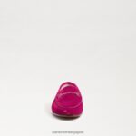 jp Sam Edelman 女性 ロレインビットローファー ラズベリーベルベット 4NFV0P35 履物 - Image 3