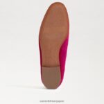 jp Sam Edelman 女性 ロレインビットローファー ラズベリーベルベット 4NFV0P35 履物 - Image 6