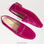 jp Sam Edelman 女性 ロレインビットローファー ラズベリーベルベット 4NFV0P35 履物 - Image 7