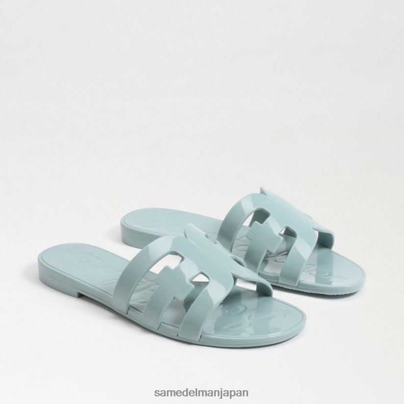 jp_sam_edelman_e5a5b3e680a7_e383ade383bce383aae382a8_e382b9e383a9e382a4e38389_e382b5e383b3e38380e383ab_e382bfe382a4e38389e3839.jpg jp Sam Edelman 女性 ローリエ スライド サンダル タイドブルー 4NFV0P219 履物 - Image 1