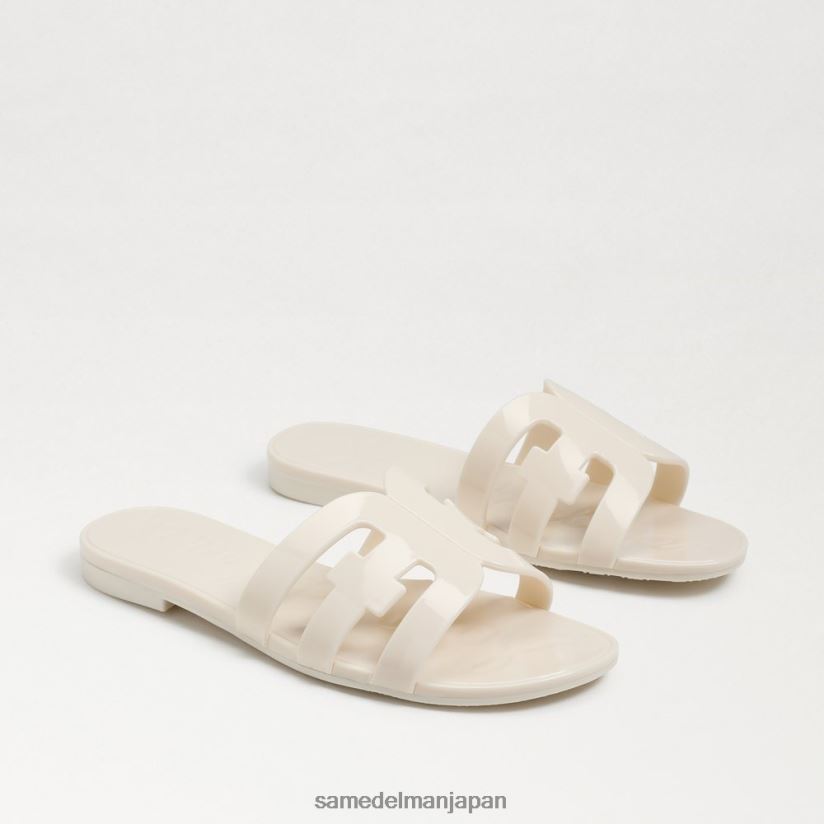 jp_sam_edelman_e5a5b3e680a7_e383ade383bce383aae382a8_e382b9e383a9e382a4e38389_e382b5e383b3e38380e383ab_e383a2e38380e383b3e381a.jpg jp Sam Edelman 女性 ローリエ スライド サンダル モダンなアイボリー 4NFV0P224 履物 - Image 1