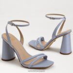 jp Sam Edelman 女性 起亜ブロックヒールサンダル オスロブルー 4NFV0P111 履物 - Image 7