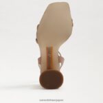 jp Sam Edelman 女性 起亜ブロックヒールサンダル ローザ ブラッシュ パテント 4NFV0P115 履物 - Image 6